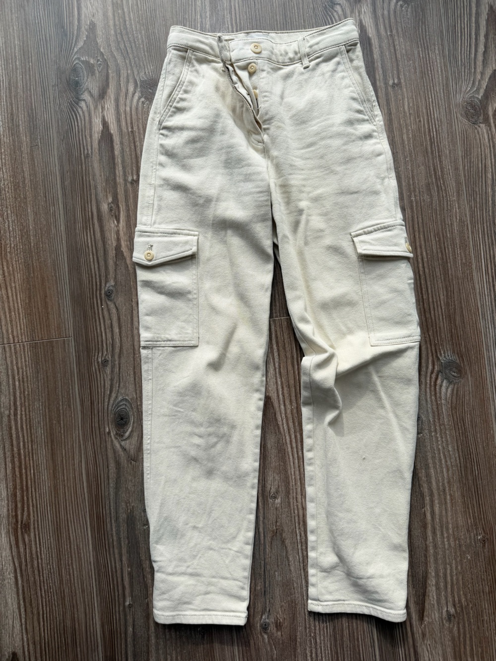 Wilfred Cream Cargo Pants
